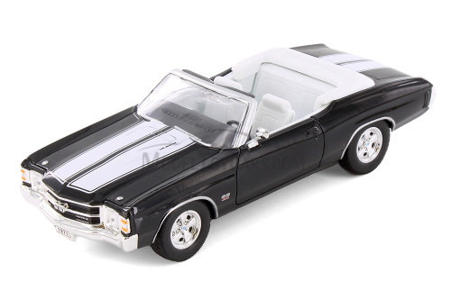 Welly 1971 Chevy Chevelle SS454 Convertible (Four Color Bundle) - 1/24 Scale Diecast Model Cars