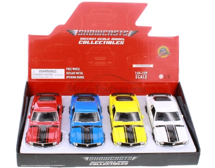 Showcasts® 1970 Ford Mustang (Four Color Bundle) - 1/24 Scale Diecast Model Cars