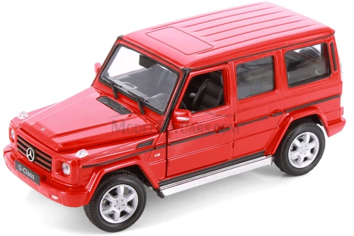 Box of 4 Mercedes-Benz G Class Wagon Diecast Car Set - Showcasts® 1/24 Scale Diecast Model Cars, Assorted Colors