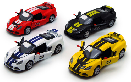 2012 Lotus Exige S #3 w/ Diecast Car Package - Box of 12 1/32 Scale Diecast Model Cars, Assd Colors