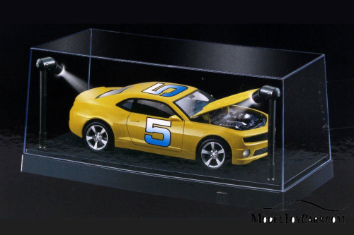 Acrylic LED Display Cases  - 1/24 Scale Illuminated Showcase for Diecast Vehicle - BOX OF 6 CASES