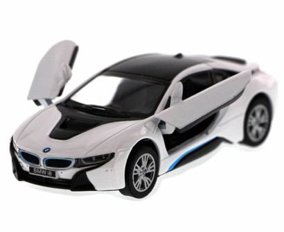 BMW i8 Diecast Car Package - Box of 12 1/36 Scale Diecast Model Cars, Assorted Colors