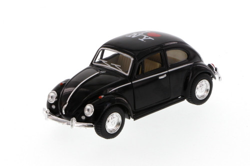 1967 Volkswagen Classic Beetle, Blue - Kinsmart 5057D - 1/32 scale