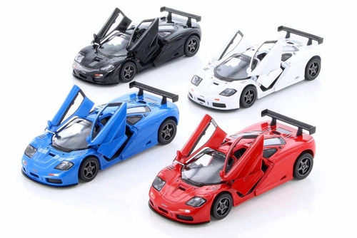  McLaren F1 GTR Hardtop Diecast Car Set - Box of 12 1/36 Scale Diecast Model Cars, Assorted Colors