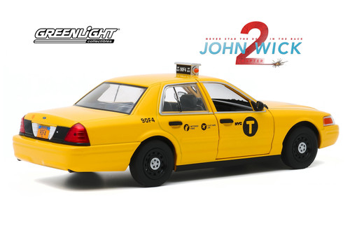 2008 Ford Crown Victoria, John Wick - Greenlight 84113 - 1/24 Scale Diecast Model Toy Car