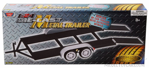 Trailer Car Carrier - Motormax 76001 - 1/24 scale Diecast Accessory