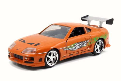 Brian's Toyota Supra, Orange - Jada 97345 - 1/32 Scale Diecast Model Toy Car