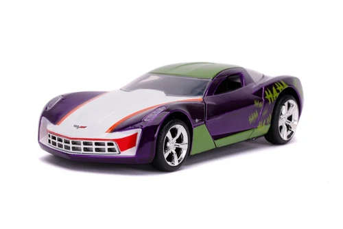 2020 Chevy Corvette Stingray, The Joker - Jada Toys 32096 - 1/32 scale Diecast Model Toy Car