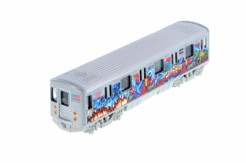 Metro Subway with Graffiti, Yellow - Showcasts 2233DGF - 1