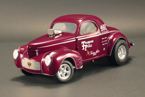 1941 Gasser, Burgundy - Acme 1800909 - 1/18 scale Diecast Model Toy Car