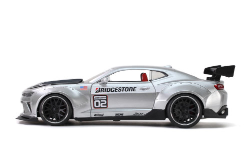 2016 Chevy Camaro Widebody # 02, Bridgestone - Jada Toys 32300/4 - 1/24 scale Diecast Model Toy Car