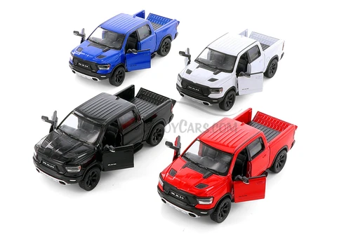  2019 Dodge Ram Pickup Diecast Car Set - Box of 12 5-inch Diecast Model Cars, Assorted Colors