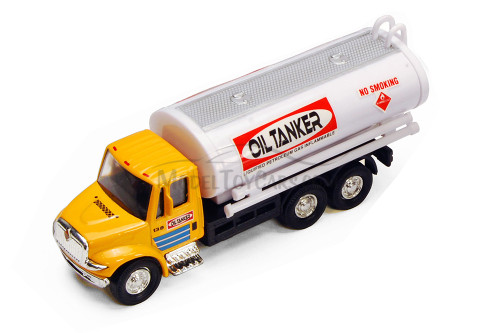 International Oil Tanker, Yellow - Showcasts 2105FD3 - 5.5 Inch Scale Diecast Model Replica