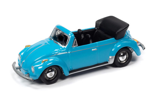 1975 Volkswagen Super Beetle Convertible Top Down,   JLSP107/24A - 1/64 scale Diecast Model Toy Car