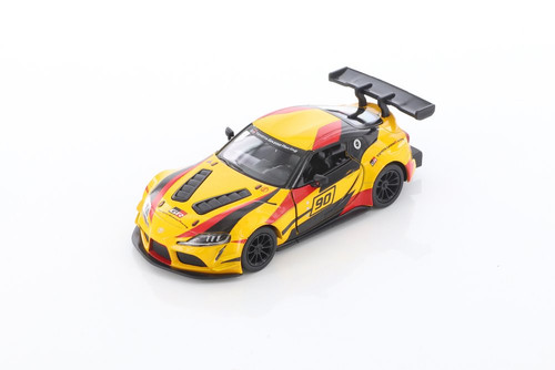 Toyota GR Supra Racing Concept Hardtop w/ Decals, Green - Kinsmart
