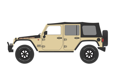 2018 Jeep Wrangler Unlimited Rubicon Recon Off-Road Parts  86188 - 1/43 scale Diecast Model Toy Car