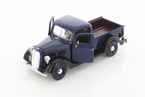1937 Ford Pickup Truck, Blue - Showcasts 73233AC/BU - 1/24 scale Diecast Model Toy Car