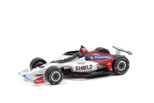 NTT IndyCar Series, #30 Takuma Sato / Rahal Letterman Lanigan Racing, Shield Cleansers (Road Course Configuration) - Greenlight 11516/48 - 1/64 scale Diecast Model Toy Car