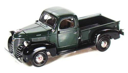 1941 Plymouth Pickup Truck, Green - Motormax 73278 - 1/24 scale