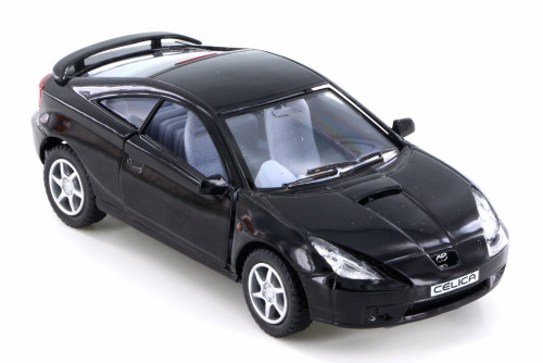 Toyota Celica, Black - Jada Toys Import Racer! 63184 - 1/18 scale