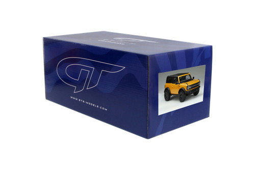 2021 Ford Bronco Wildtrak, Cyber Orange Metallic - GT Spirit US044 - 1/18 scale Resin Model Toy Car