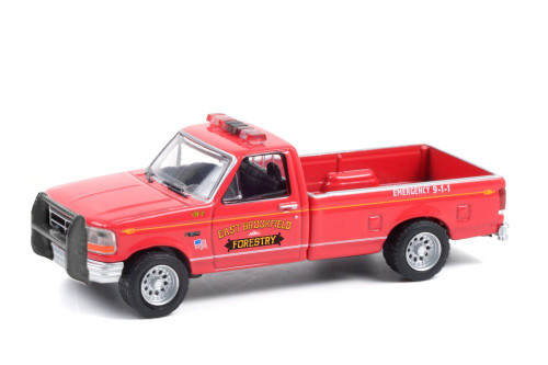 East Brookfield Forestry (Massachusetts) 1992 Ford F-350, 67010B/48 1/64 scale Diecast Model Toy Car