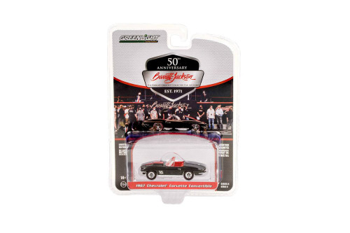 1967 Chevy Corvette (Lot #1367), Black - Greenlight 37240/48 - 1/64 scale Diecast Model Toy Car