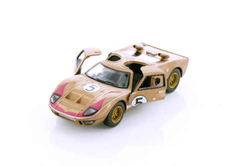 1966 Ford GT40 MKII Heritage Edition, #5 - Kinsmart 5427DF - 1/32 scale Diecast Model Toy Car