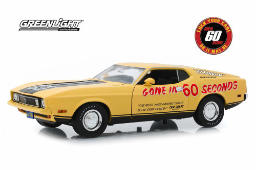 1973 Ford Mustang Mach 1, Gone in 60 seconds Post-Filming  13548 - 1/18 scale Diecast Model Toy Car
