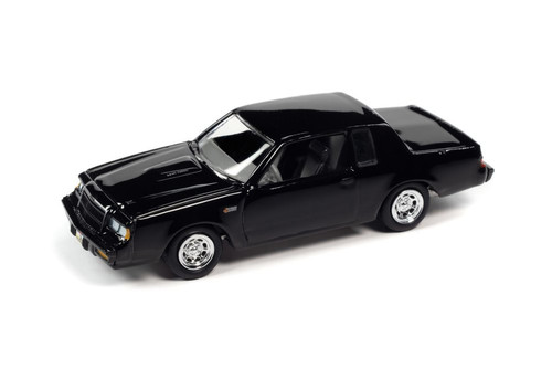 1986 Buick Grand National, Gloss Black - Johnny Lightning JLSP174 1986 Buick Grand National, Gloss Black - Johnny Lightning JLSP174
