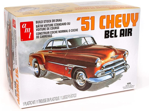 AMT 1951 Chevy Bel Air, 1/25 scale Plastic Model Car Kit - AMT862