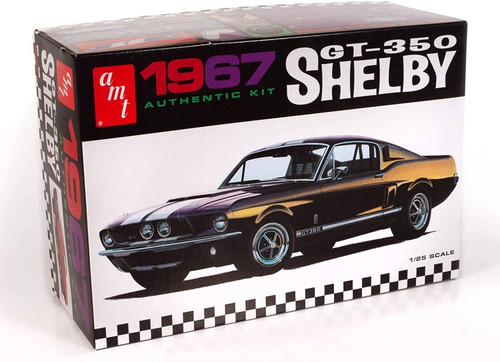 AMT 1967 Shelby GT350, 1/25 scale Plastic Model Car Kit - AMT834M