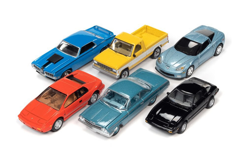  Classic Gold 2021 Release 4 Set A Diecast Car Set - Box of 6 Assd 1/64 Scale Diecast Model Cars