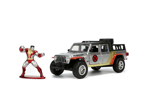 2020 Jeep Gladiator with Colossus Figurine, X-Men - Jada Toys 33363 - 1/32 scale Diecast Car