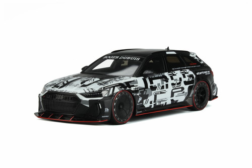 2020 Audi RS 6 (C8), White Camouflage - GT Spirit GT348 - 1/18 scale Resin Model Toy Car