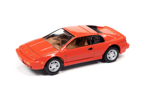 1989 Lotus Sprit, Calypso Red - Johnny Lightning JLSP188/24A - 1/64 scale Diecast Model Toy Car