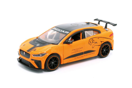 Jaguar I-Pace eTrophy, Orange - Tayumo TM00024OR - 1/36 scale Diecast Model Toy Car