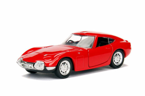 1967 Toyota 2000 GT Hard Top, Red - Jada 30374WA1 - 1/32 scale Diecast Model Toy Car