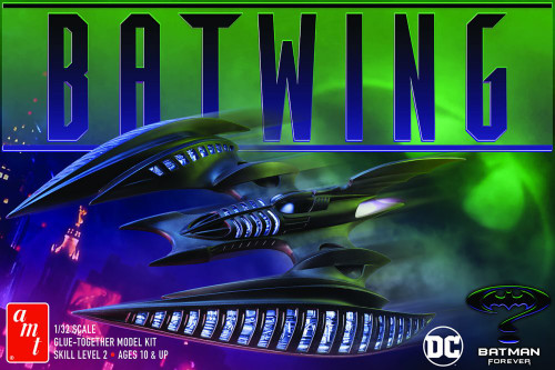 Batman Forever Batwing, Batman Forever - AMT AMT1290/12 - 1/32 scale Plastic Model Kit