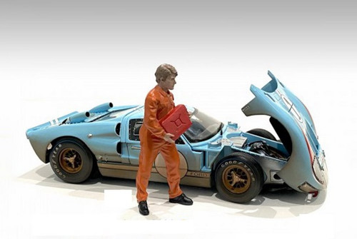 Mechanic Dan Figure, Orange - American Diorama 23792OR - 1/18