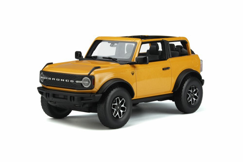2021 Ford Bronco Badlands Open Top, Cyber Orange - GT Spirit GT858