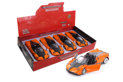 Pagani Huayra Roadster, Orange - Showcasts 68264D - 1/24 scale