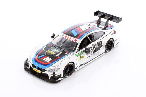 BMW M4 DTM, White - Showcasts 68256D - 1/24 scale Diecast Model Toy Car