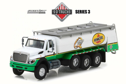 2017 International  Tanker Pennzoil Quaker Statew/-  45030C/48 - 1/64 Scale Diecast Model Toy Car