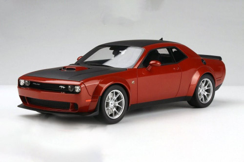 2020 Dodge Challenger R/T Scat Pack Widebody, Dark Red - GT Spirit US060 - 1/18 Scale Resin Car