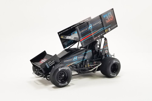 2022 Winged Sprint Car, #39 Christopher Bell - Acme A1822013 - 1/18 Scale Diecast Car