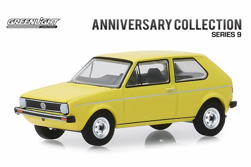 1974 Volkswagen Golf Mk1, Volkswagen Golf 45th Anniversary - Greenlight 28000C - 1/64 Diecast Car