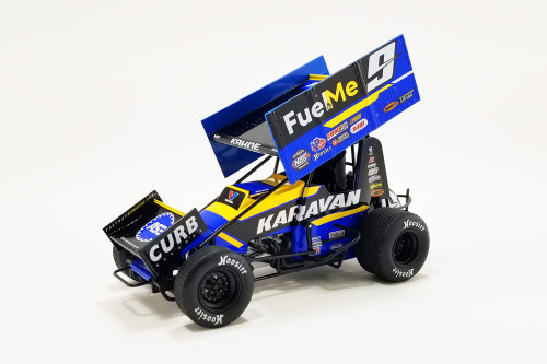 Winged Sprint Car, #9 Kasey Kahne - Acme A1822012 - 1/18 Scale Diecast Model Toy Car