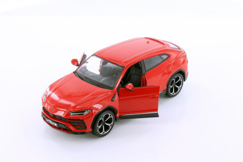 2018 Lamborghini Urus, Red - Maisto 31519R - 1/24 scale Diecast Model Toy Car