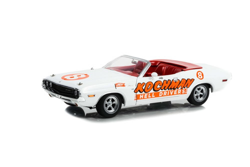1970 Dodge Challenger Convertible, #8 - Greenlight 13633 - 1/18 scale Diecast Model Car